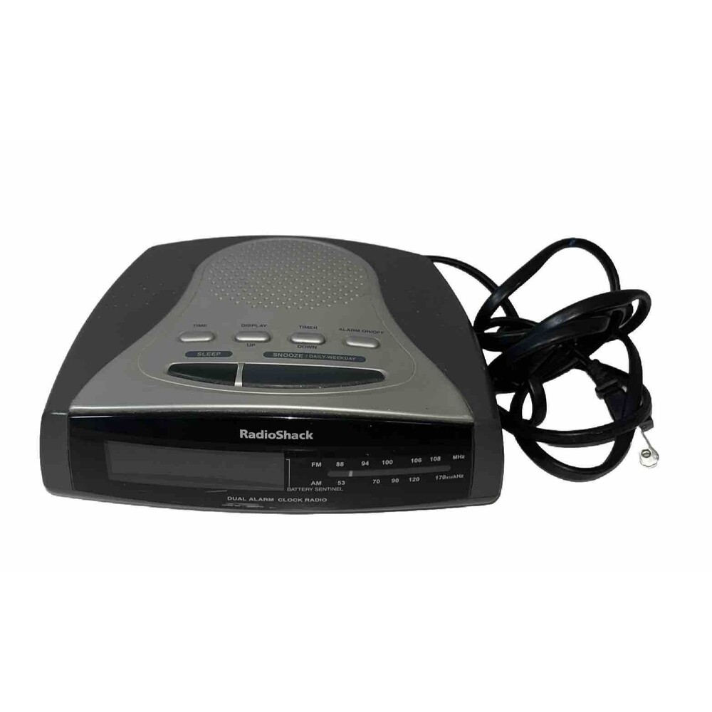 Radio Shack 12-1631 AM/FM Dual Alarm Clock Radio